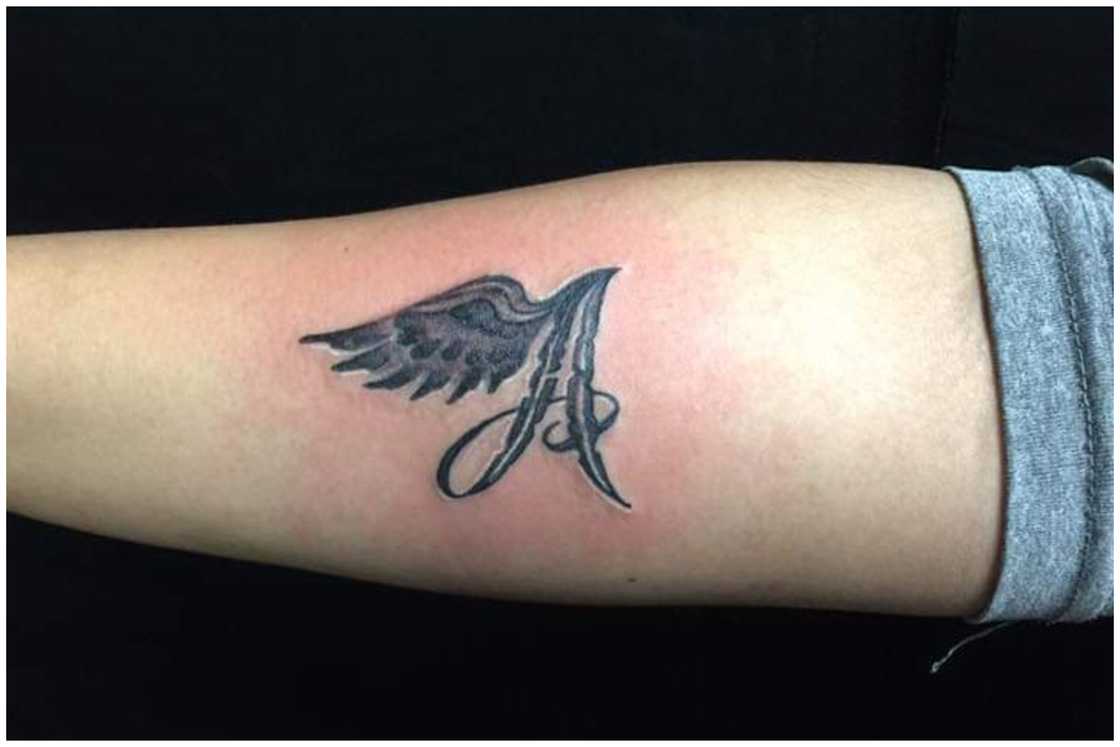 Guardian angel tattoo Guardian angel tattoo