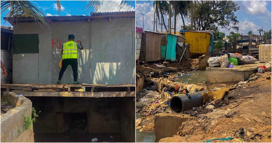 Slum areas in Accra and other regional capitals are a haven for criminals. Slum areas in Accra and other regional capitals are a haven for criminals.