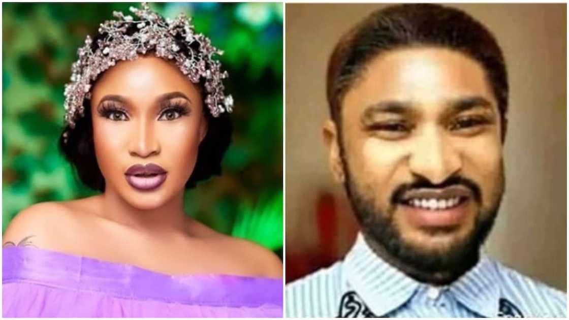 Tonto Dikeh reacts to photoshopped images of her, Mercy Johnson and Regina Daniels Tonto Dikeh reacts to photoshopped images of her, Mercy Johnson and Regina Daniels