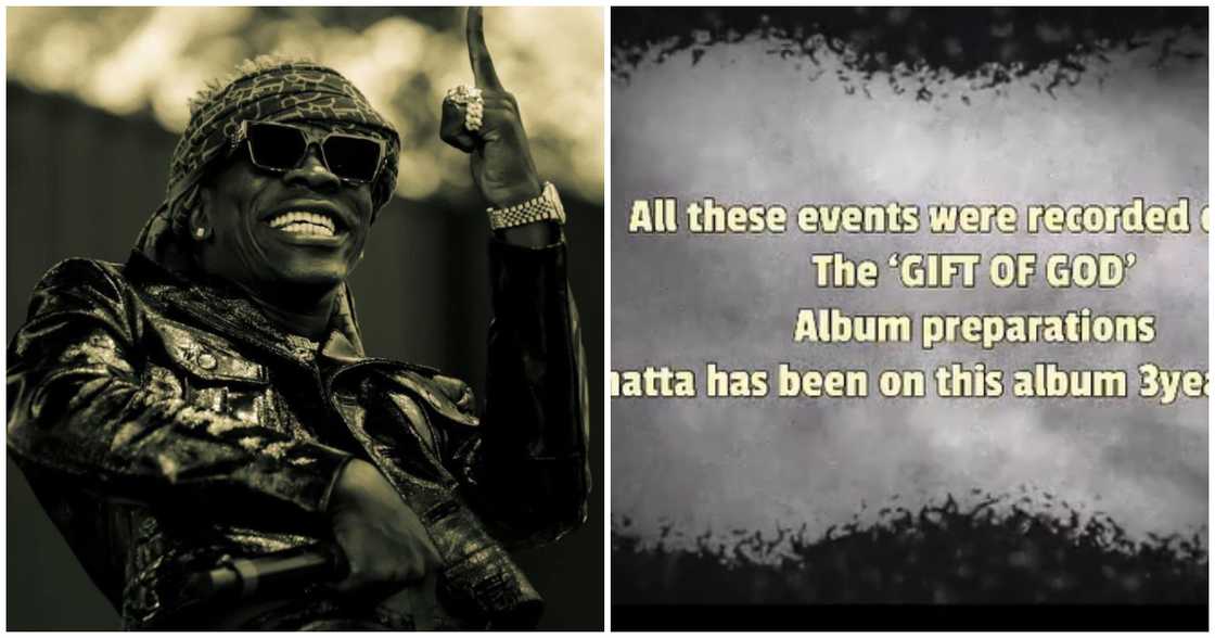 Shatta Wale Gives Fans a Glimpse of Gift of God Album Preparations Ahead of Release