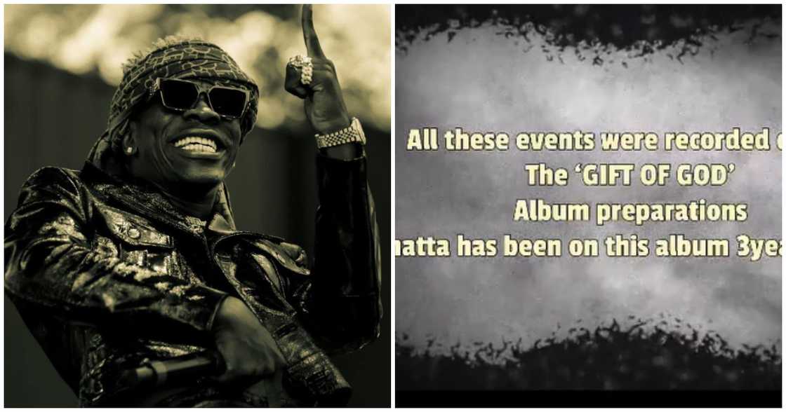 Shatta Wale Gives Fans a Glimpse of Gift of God Album Preparations Ahead of Release Shatta Wale Gives Fans a Glimpse of Gift of God Album Preparations Ahead of Release