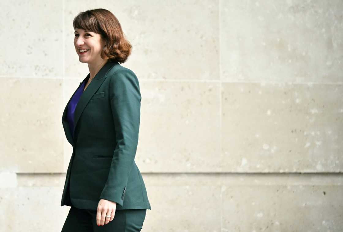 Britain's main opposition Labour Party Shadow Chancellor of the Exchequer Rachel Reeves arrives at the BBC offices in central London, on May 26, 2024