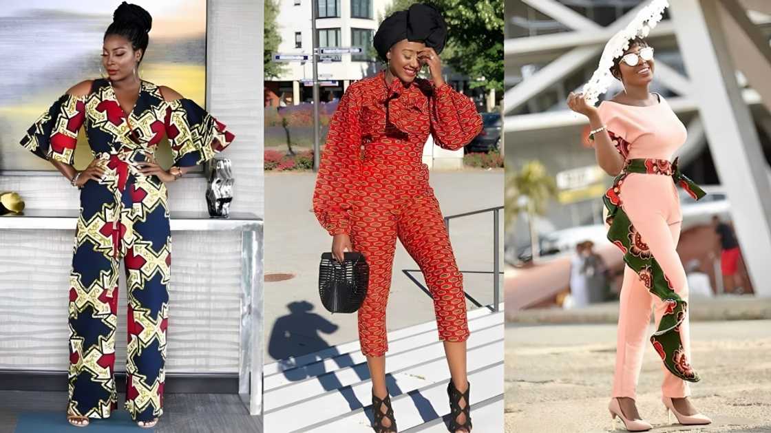 Ladies in Classy Ankara jumpsuits Ladies in Classy Ankara jumpsuits