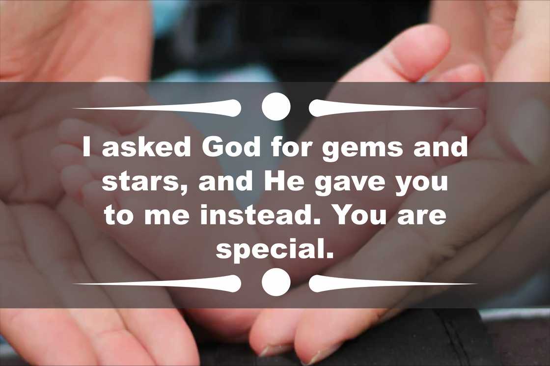 I love you son I love you son