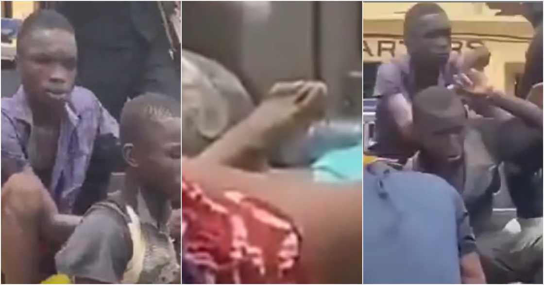 Kasoa: 2 'sakawa boys' arrested for killing 10-year-old for rituals Kasoa: 2 'sakawa boys' arrested for killing 10-year-old for rituals