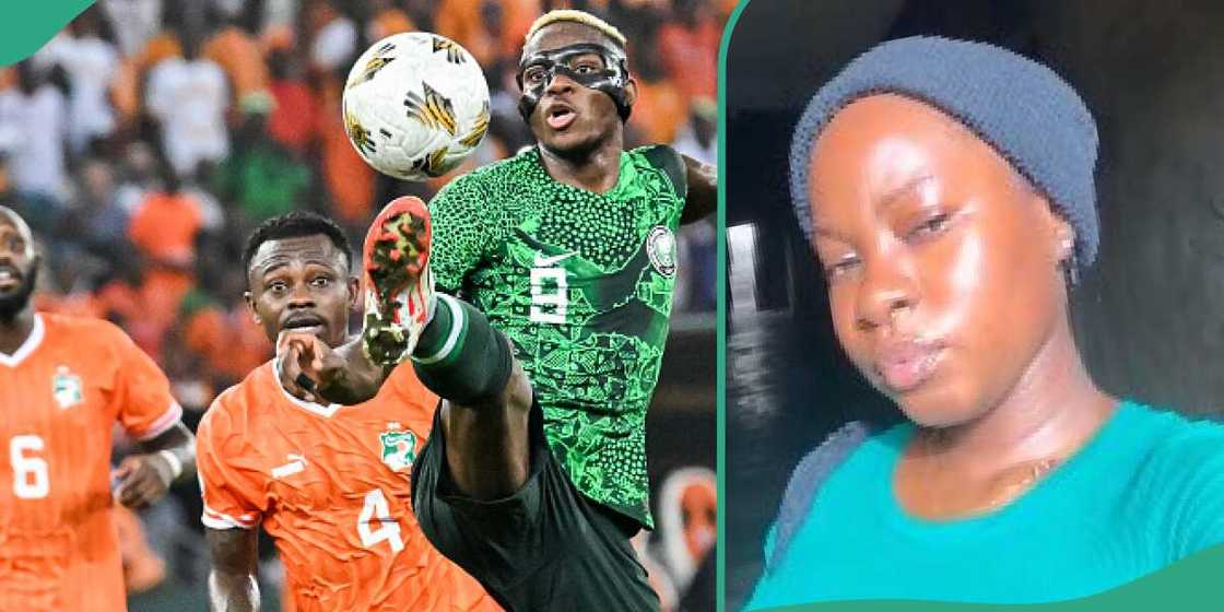 Reactions as Nigerian lady's dream about AFCON final happens Reactions as Nigerian lady's dream about AFCON final happens