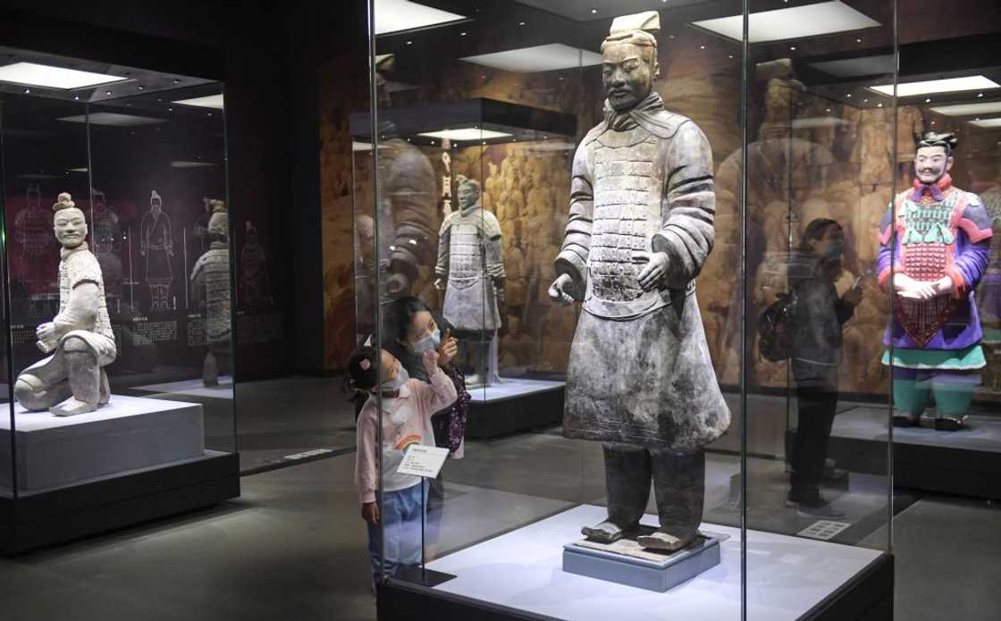 Qin Terracotta Warriors exhibited In Shandong Museum Qin Terracotta Warriors exhibited In Shandong Museum