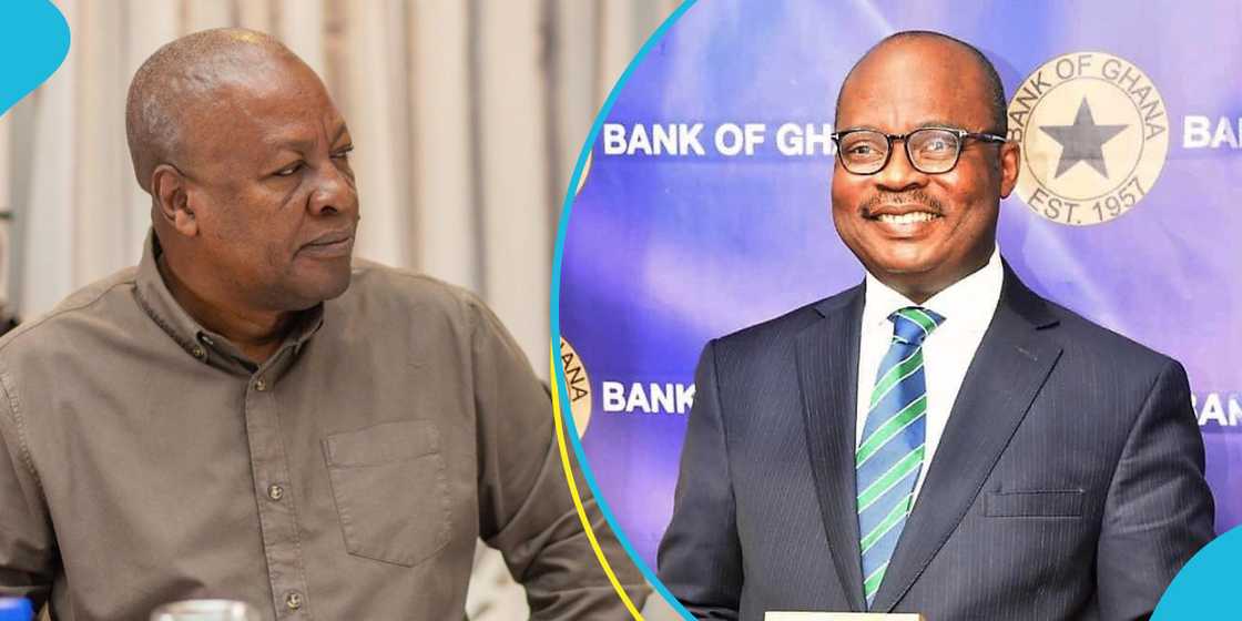 Mahama slams BoG boss Mahama slams BoG boss