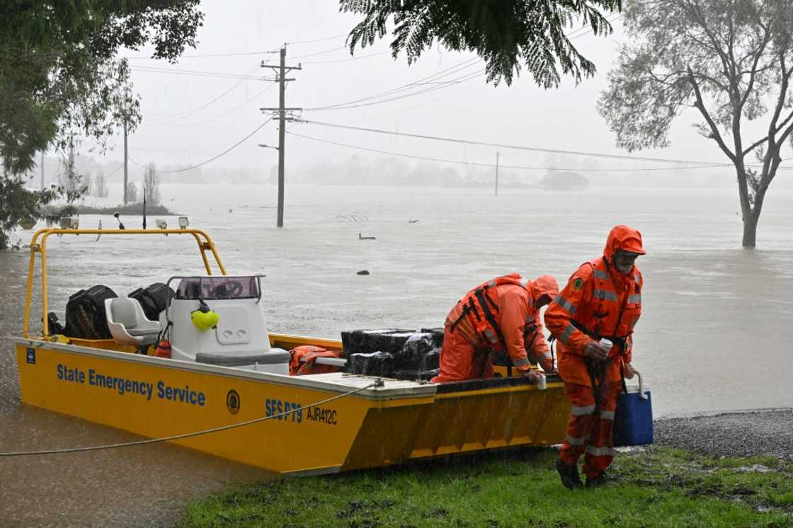 Emergency services have now instructed about 50,000 people to evacuate or to prepare to escape the rising waters in New South Wales Emergency services have now instructed about 50,000 people to evacuate or to prepare to escape the rising waters in New South Wales