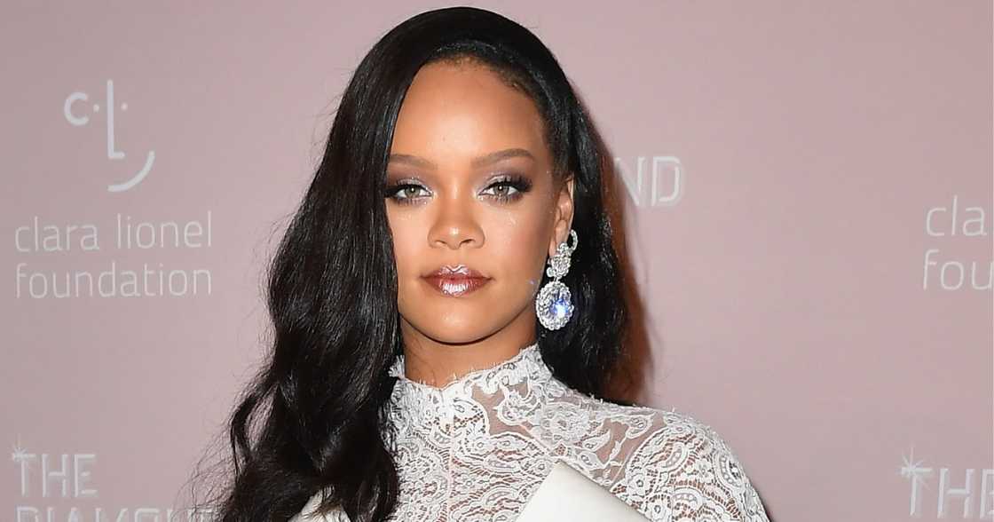 Rihanna attends anti racism protest to stop abuse against Asians in the US Rihanna attends anti racism protest to stop abuse against Asians in the US