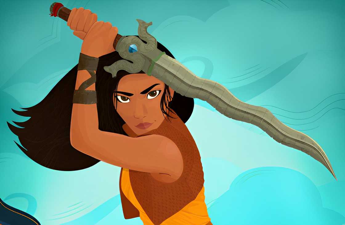 Raya from Raya and the Last Dragon Raya from Raya and the Last Dragon