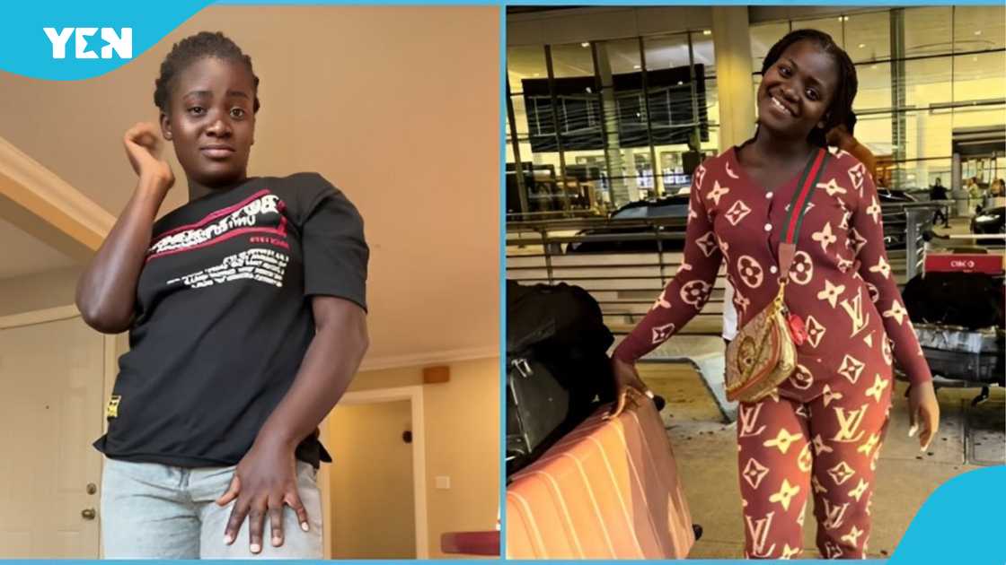 Ghanaian lady relocates abroad, Alpha Hour