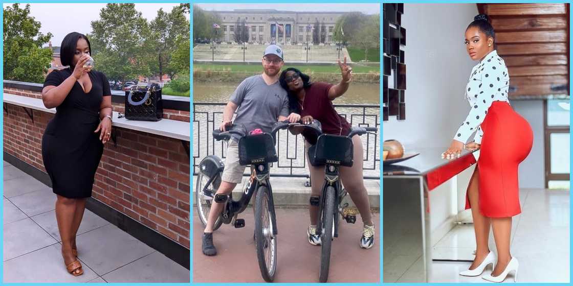 Serwaa Opoku Addo and husband Serwaa Opoku Addo and husband