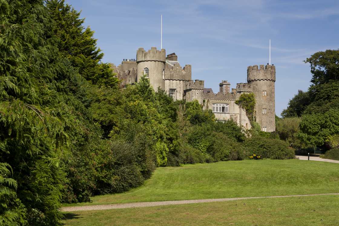 Malahide Castle in Ireland