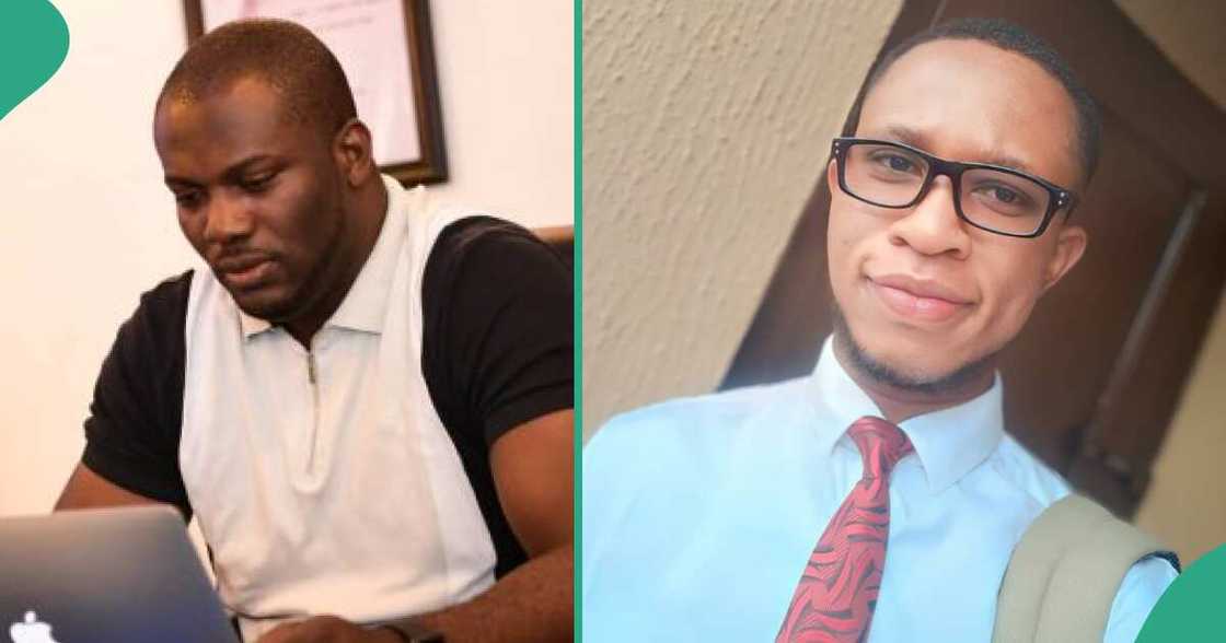 Man helps medical student to pay school fees. Man helps medical student to pay school fees.