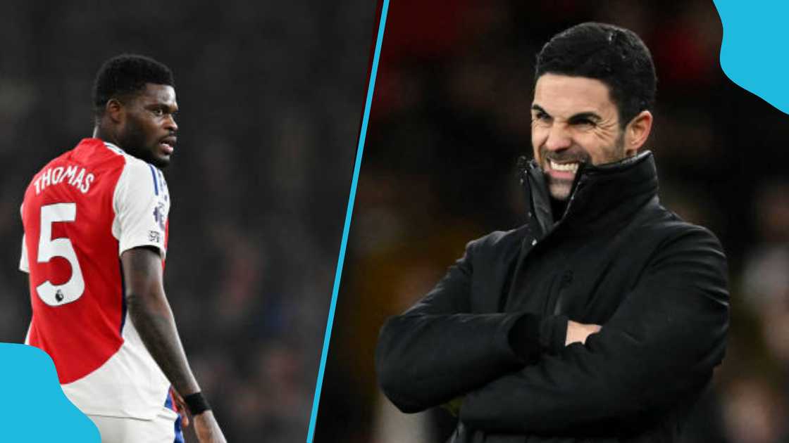 Mikel Arteta explains reason for playing Thomas Partey at right-back. Mikel Arteta explains reason for playing Thomas Partey at right-back.