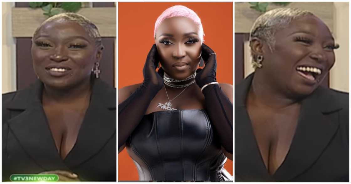 Eno Barony acts like a presenter on TV3