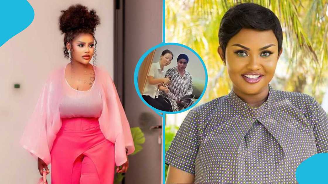 Aba Dope, Nana Ama McBrown, citation controversy, Ghanaian TikToker, artificial intelligence manipulation, TikTok Live session