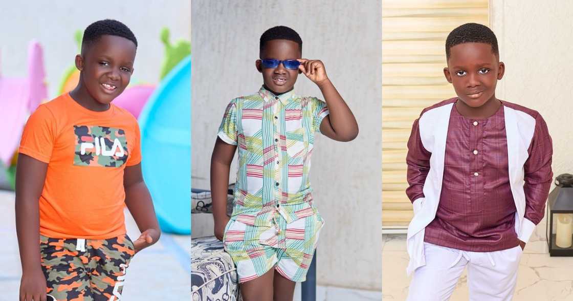 Tracey Boakye's son Tracey Boakye's son