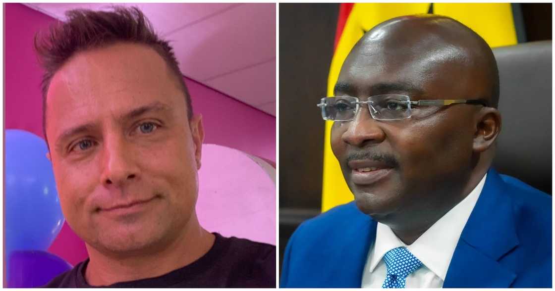 Sean Riley and Bawumia