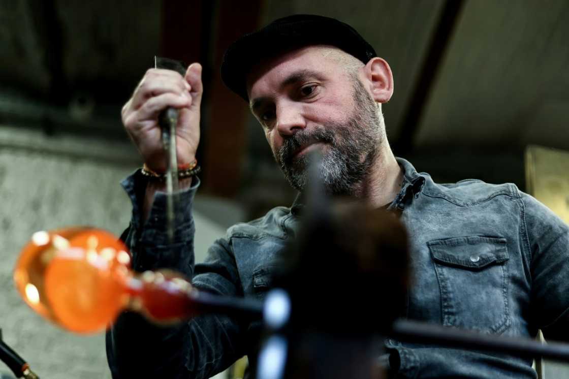 Belgian glassblower Christophe Genard saw his monthly gas bill soar to 6,000 euros ($6,500) last year Belgian glassblower Christophe Genard saw his monthly gas bill soar to 6,000 euros ($6,500) last year