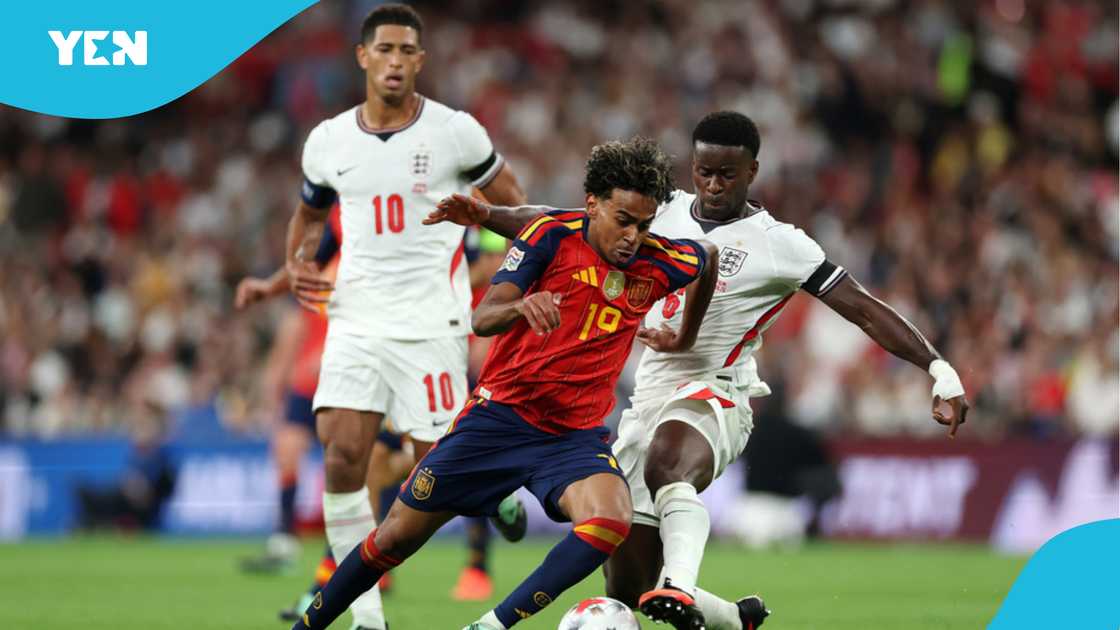 England vs Spain, Lamine Yamal, 2026 World Cup winners, Lamine Yamal, Spain comeback win, UEFA Nations League, England 2-3 Spain, Luis de la Fuente, Spain high press, 2026 Ballon d'Or race, Harry Kane Ballon d'Or ranking.