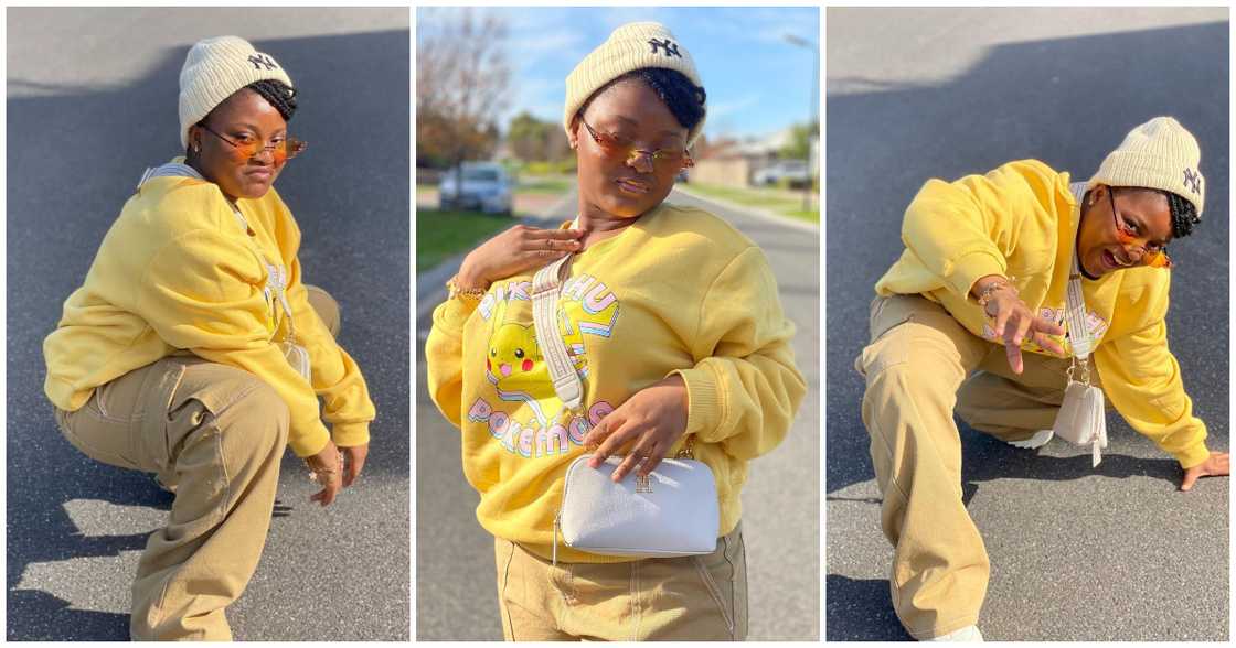 Nakeeyat slays in sweatshirt and cargo pants in Australia Nakeeyat slays in sweatshirt and cargo pants in Australia