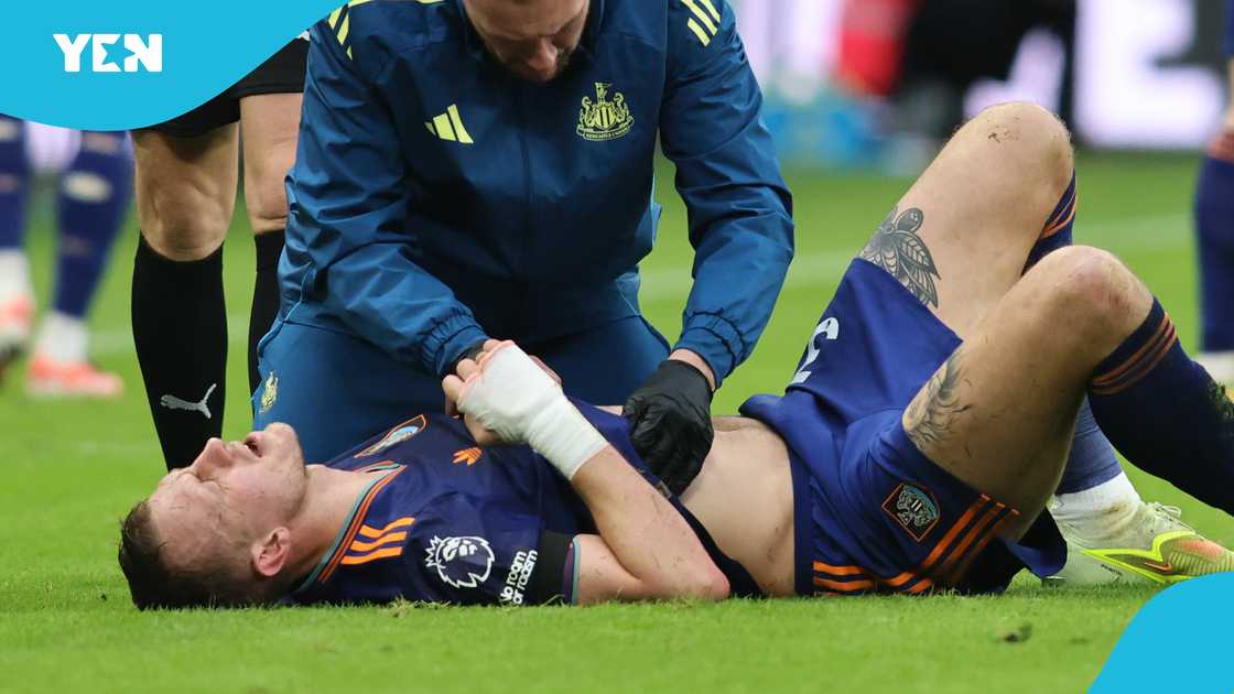 Newcastle Defender Dan Burn Rushed To Hospital During Sunderland Derby Newcastle Defender Dan Burn Rushed To Hospital During Sunderland Derby