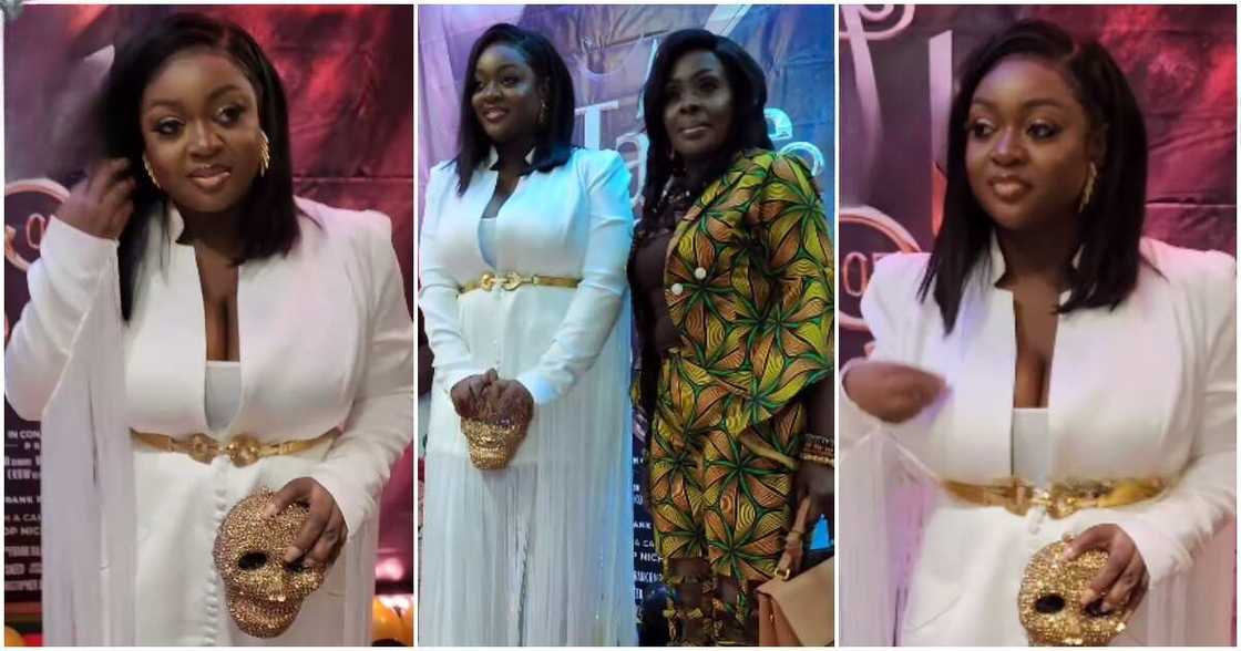 Photos of Jackie Appiah and Akosua Agyapong. Photos of Jackie Appiah and Akosua Agyapong.