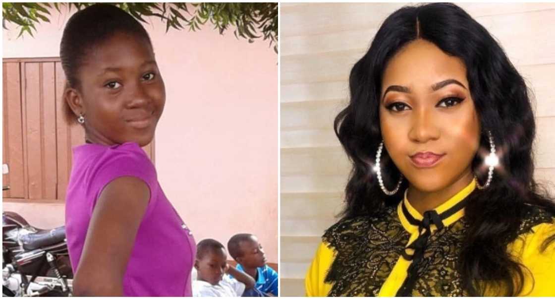 Jackline Mensah, social media, Ghanaians, TikToker, photos, actress, online, transformation videos, viral Jackline Mensah, social media, Ghanaians, TikToker, photos, actress, online, transformation videos, viral