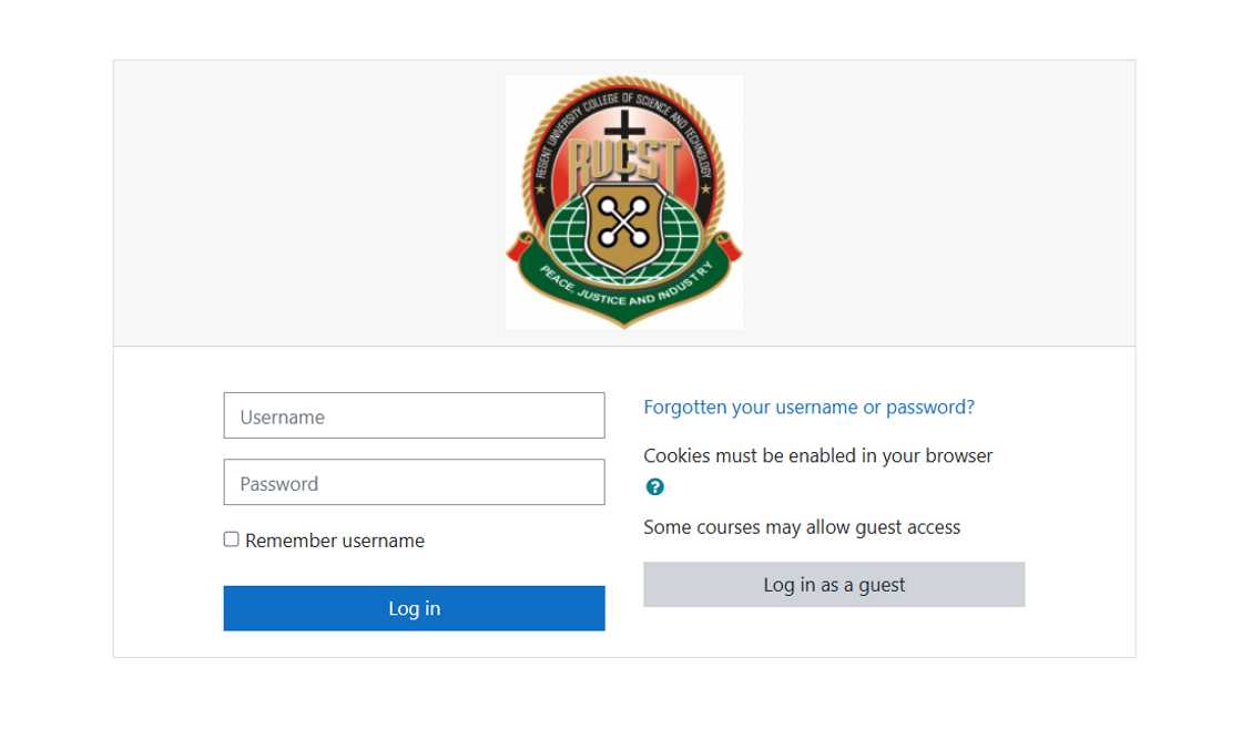 Regent University login portal