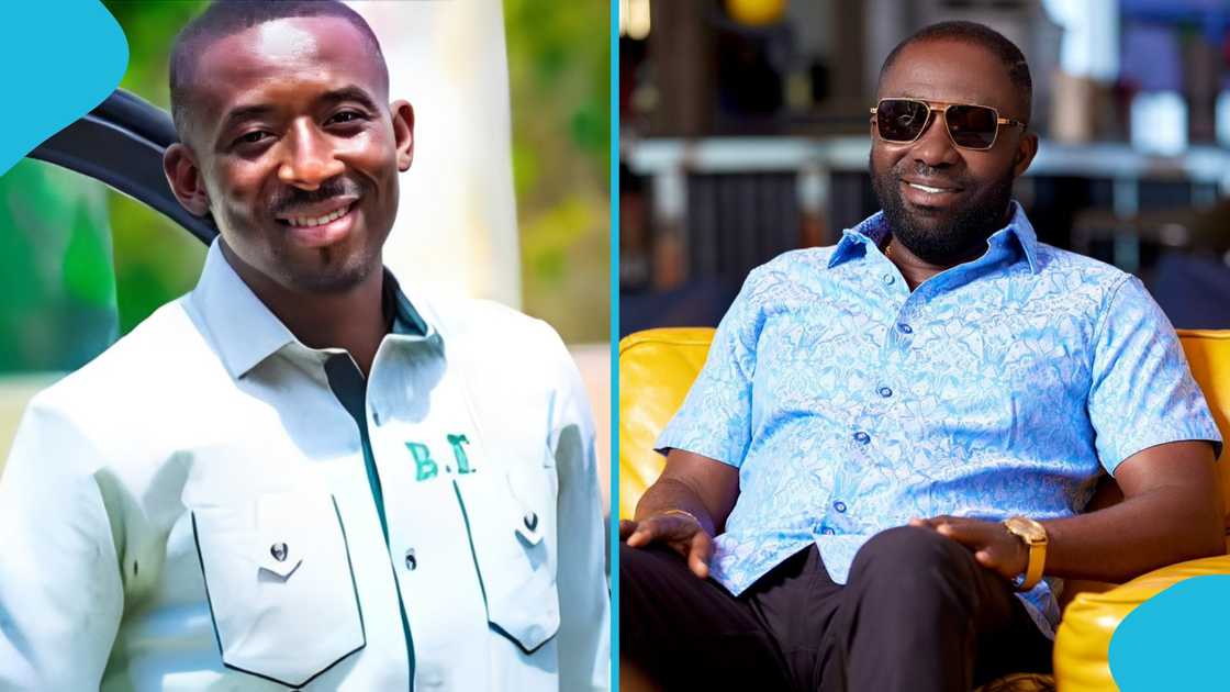 Twum Barimah, Osei Kwame Despite, Dr Ofori Sarpong. Birthday party, spray cash