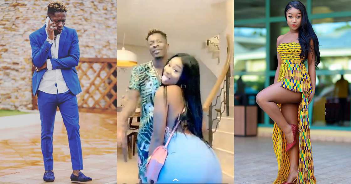 Shatta Wale chops Efia Odo; shares after sex video Shatta Wale chops Efia Odo; shares after sex video