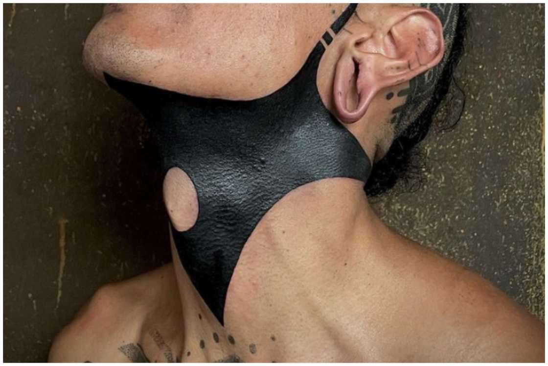 Neck tattoos for men Neck tattoos for men