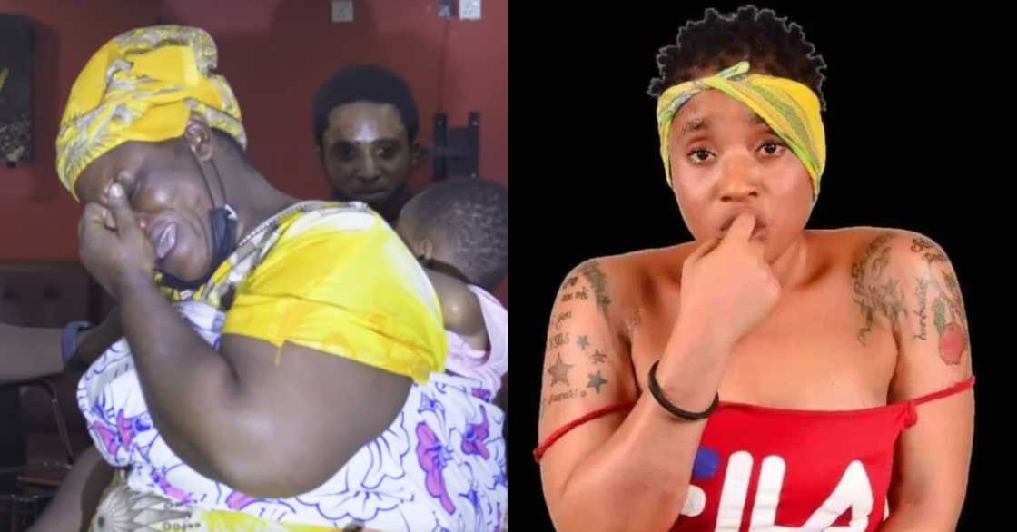 Ama Broni's mother speaks for the first time in emotional video