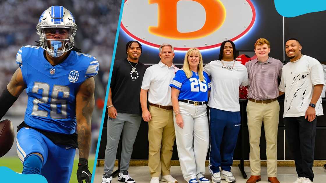 Who are Jahmyr Gibbs's parents? Meet Greg and Dusty Ross, the NFL star's adoptive parents - YEN.COM.GH