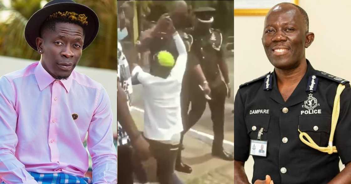 Shatta Wale and IGP Dampare Shatta Wale and IGP Dampare