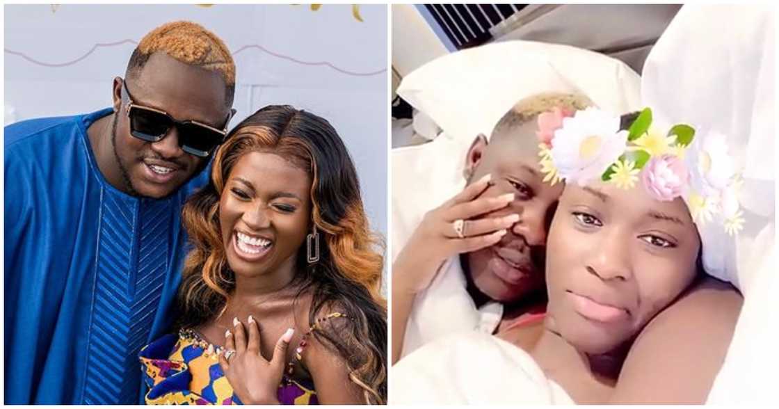 Medikal sends romantic message to Fella Makafui Medikal sends romantic message to Fella Makafui