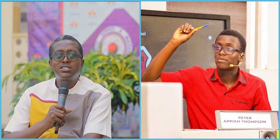 NSMQ, 2024 National Science and Maths Quiz, Peter Abeeku Appiah-Thompson, Mfantsipim School, NSMQ winners, UCC JHS, Head boy, Victory.