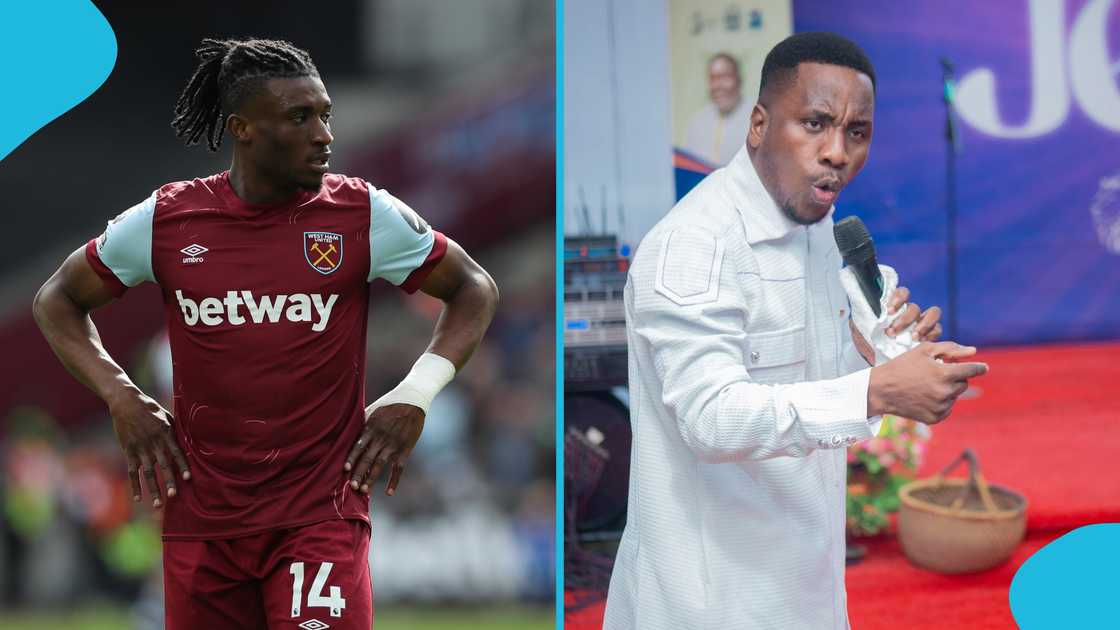 Prophet Clement Testimony, Mohammed Kudus, blue jersey, Chelsea, white jerseys, Tottenham Hotspur, West Ham United. Prophet Clement Testimony, Mohammed Kudus, blue jersey, Chelsea, white jerseys, Tottenham Hotspur, West Ham United.