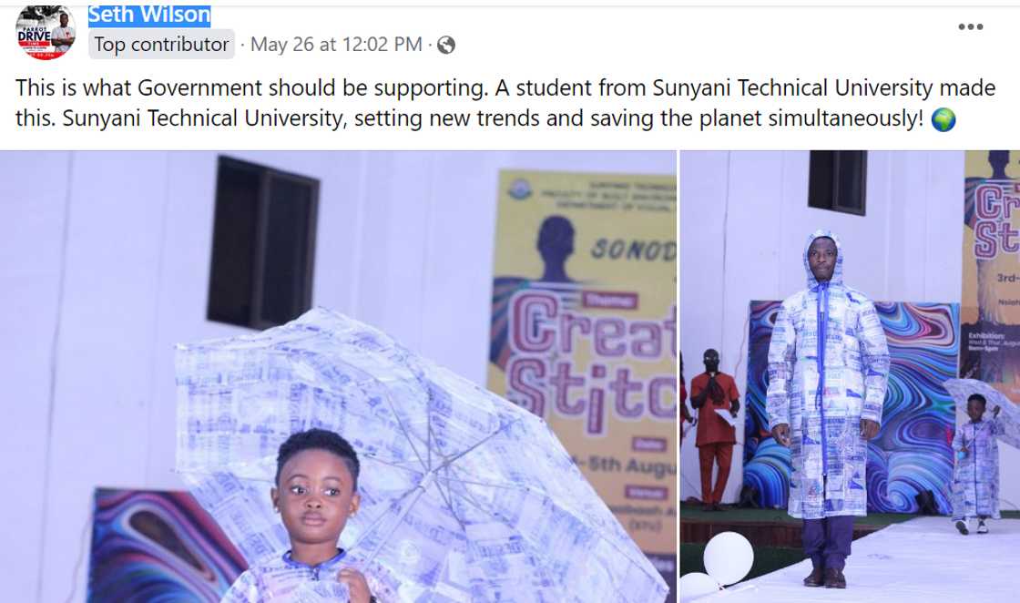 Screenshot of Seth Wilson's Facebook post. Screenshot of Seth Wilson's Facebook post.