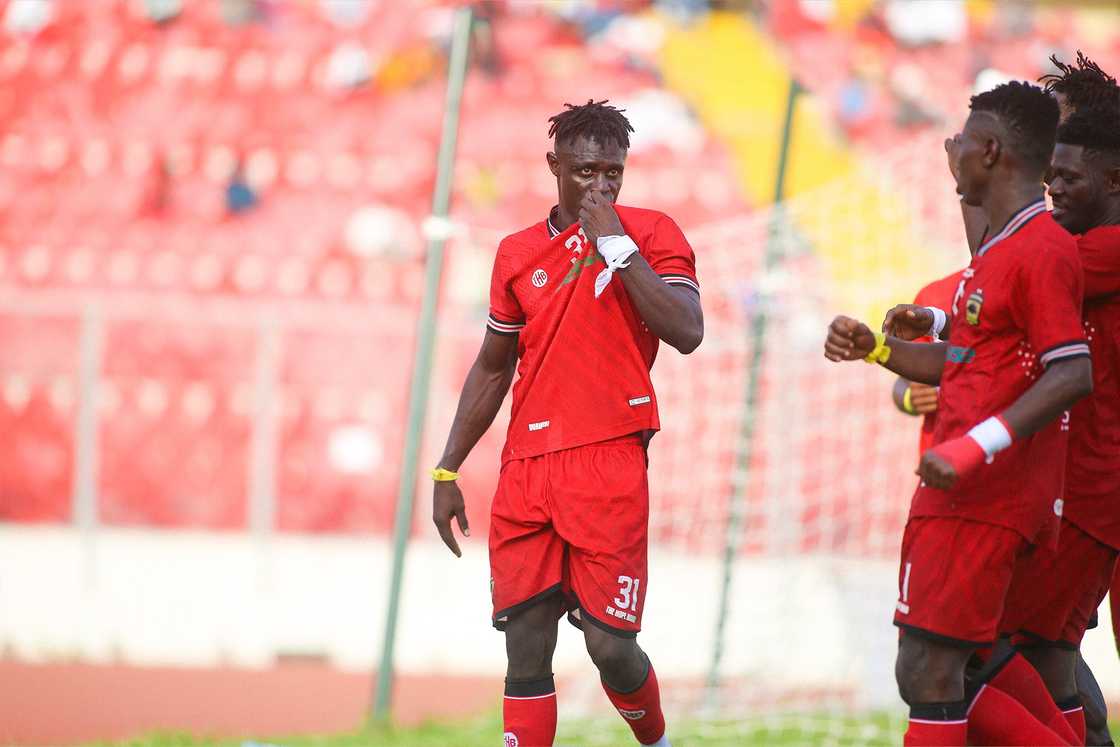 Striker Kwame Poku has scored 6 GPL goals in 2024/25 for Asante Kotoko after rejoining them in the second round Striker Kwame Poku has scored 6 GPL goals in 2024/25 for Asante Kotoko after rejoining them in the second round