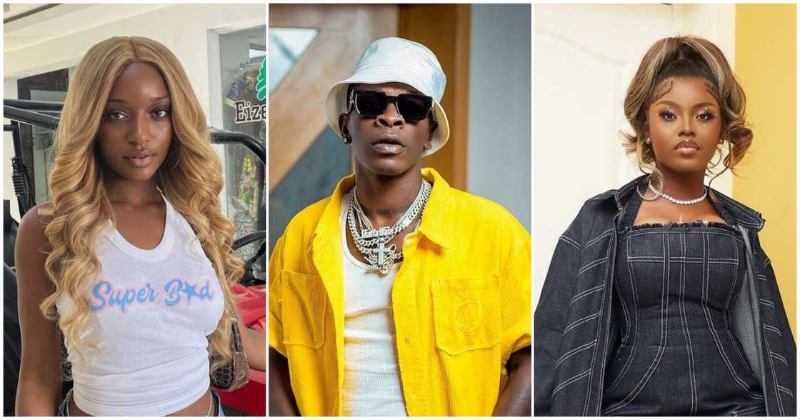 Ayra Starr, Shatta Wale and Gyakie Ayra Starr, Shatta Wale and Gyakie