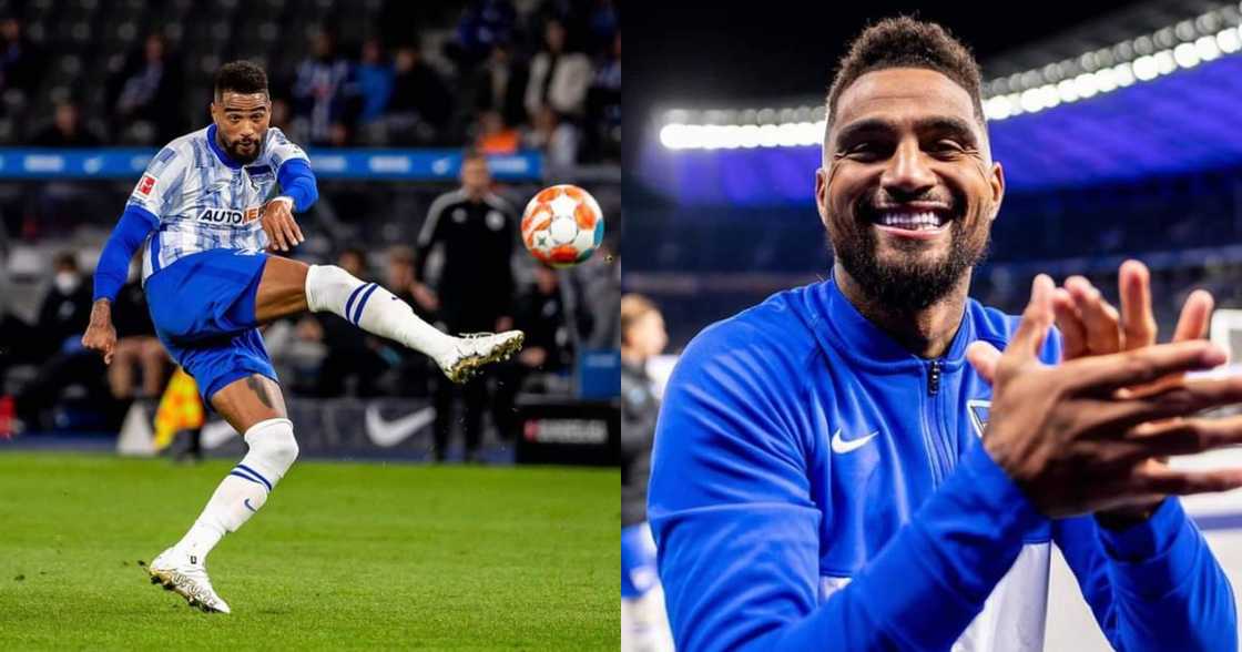 Kevin Prince-Boateng inspires Hertha Berlin to second straight win Kevin Prince-Boateng inspires Hertha Berlin to second straight win