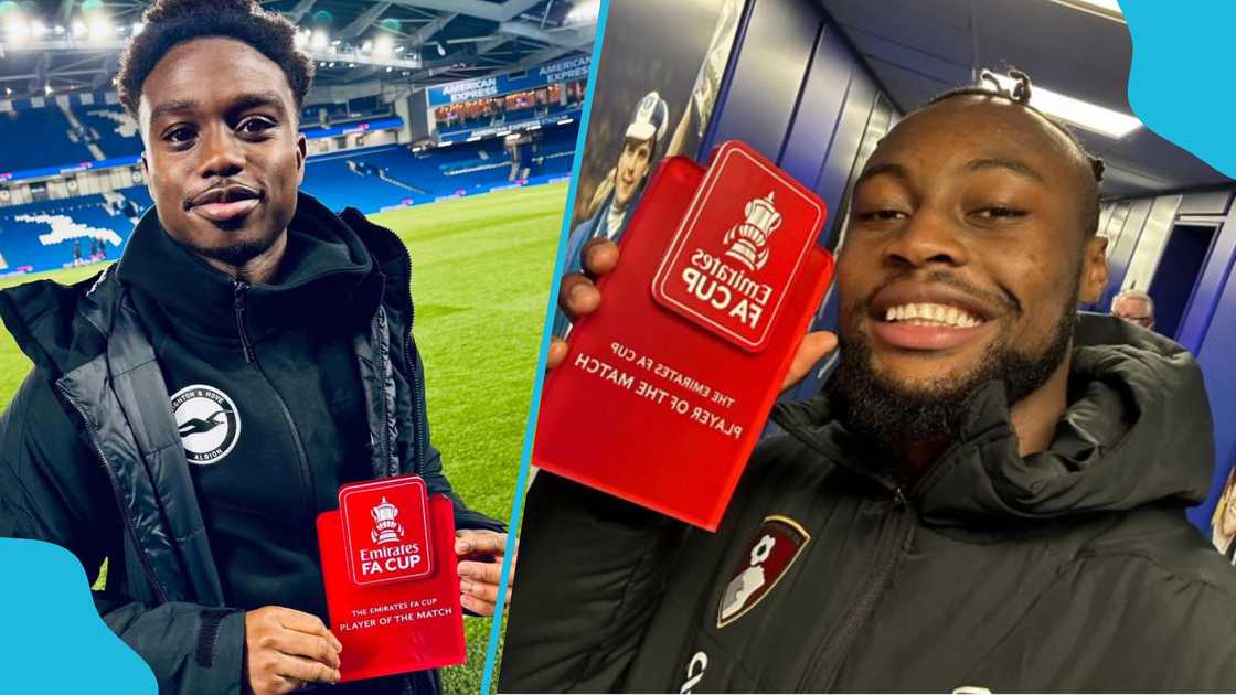 Tariq Lamptey and Antoine Semenyo helped their teams to victories in FA Cup. Tariq Lamptey and Antoine Semenyo helped their teams to victories in FA Cup.