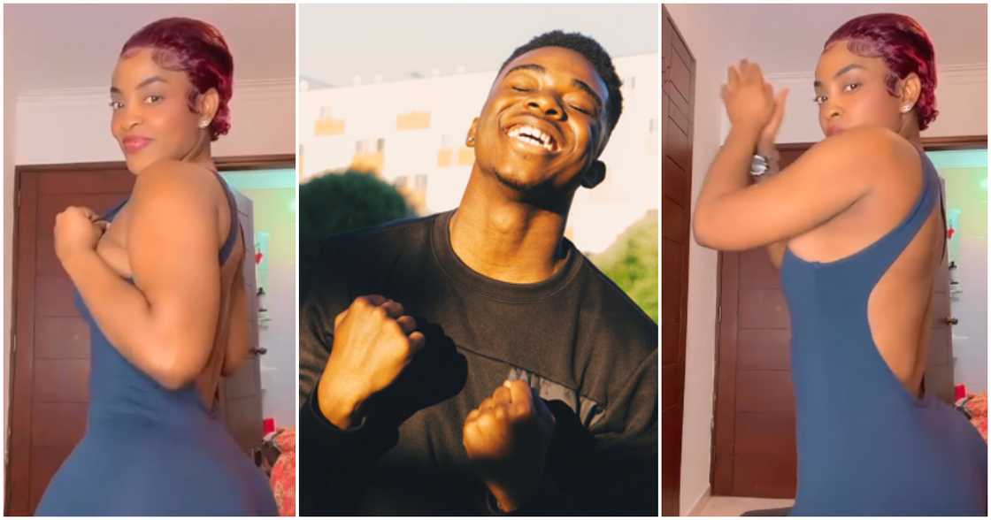 Pretty lady whines her waist. Pretty lady whines her waist.