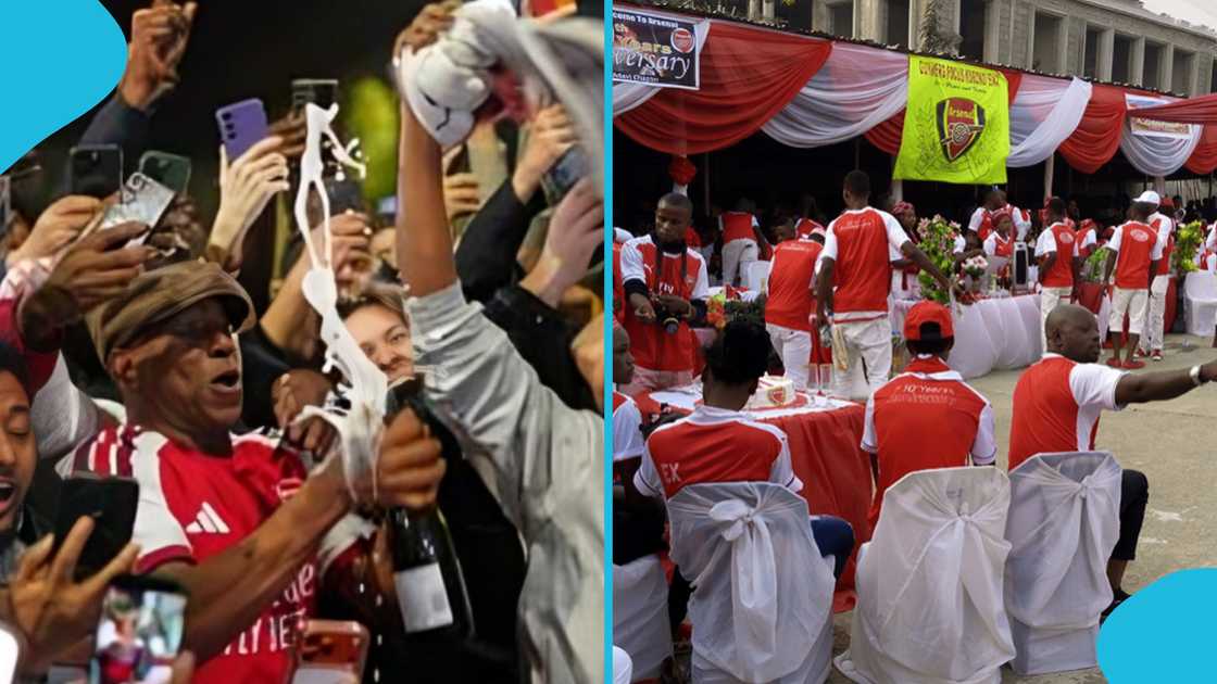 Arsenal, Premier League, Adepeju Jaiyeoba, corporate worker, football fans, Arsenal supporters, viral video, social media reactions, workplace culture, football celebration, 2025/26 season, English Premier League