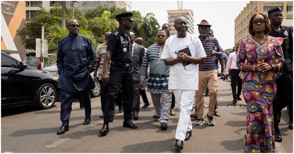 Ken Ofori-Atta has been criticised for plunging Ghana into an economic crisis. Ken Ofori-Atta has been criticised for plunging Ghana into an economic crisis.