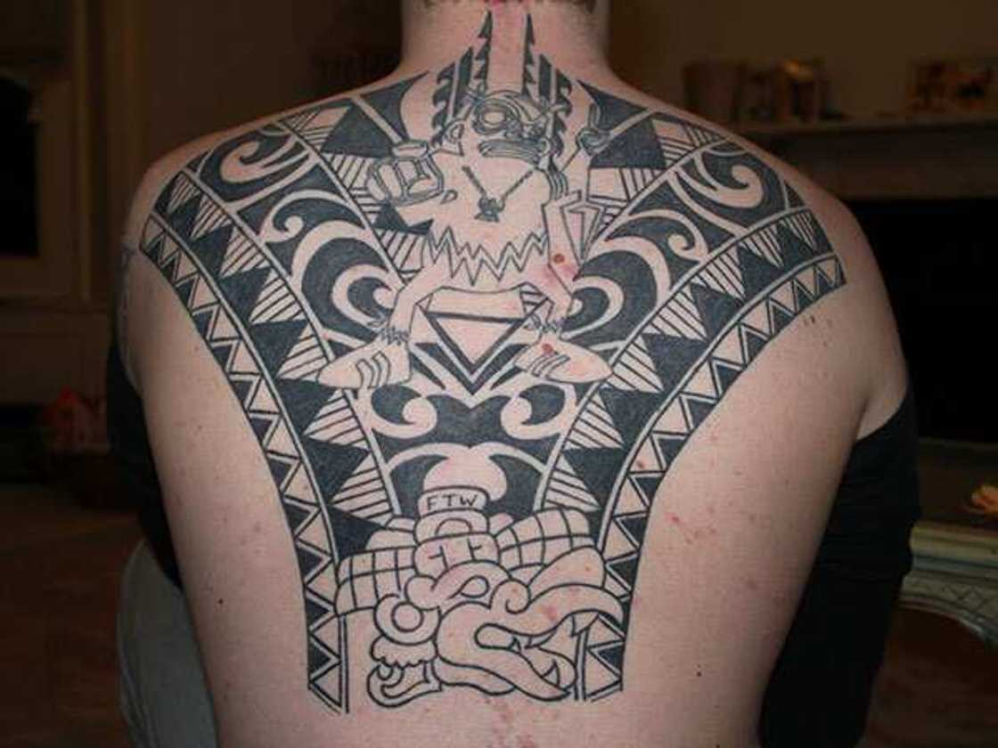 Meaningful Aztec tattoos