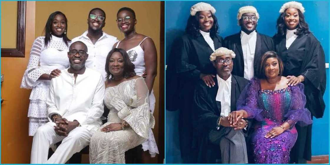Triple Triumph: Ace Anan Ankomah's Children Shine As All Three Siblings Are Called To The Ghana Bar Triple Triumph: Ace Anan Ankomah's Children Shine As All Three Siblings Are Called To The Ghana Bar